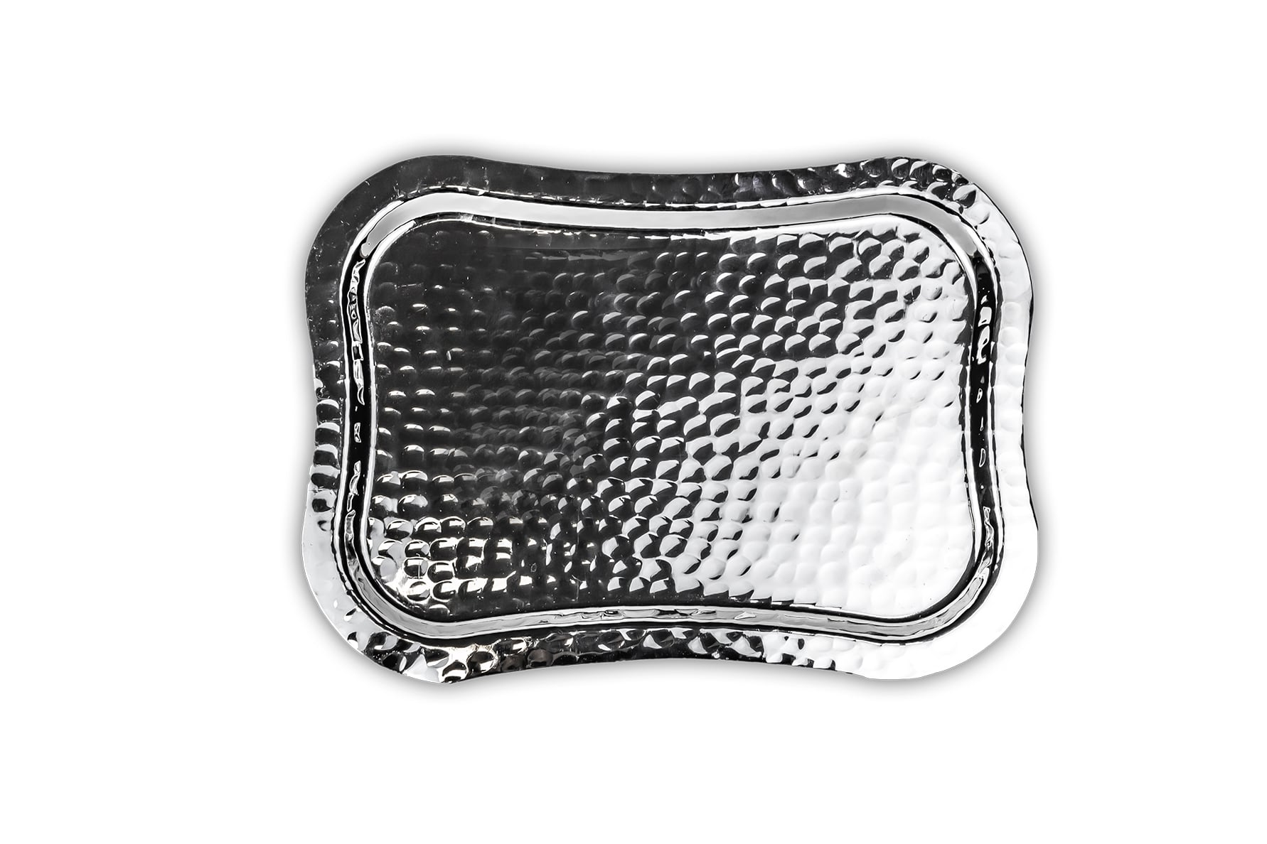 dövme bakır sunum tepsisi